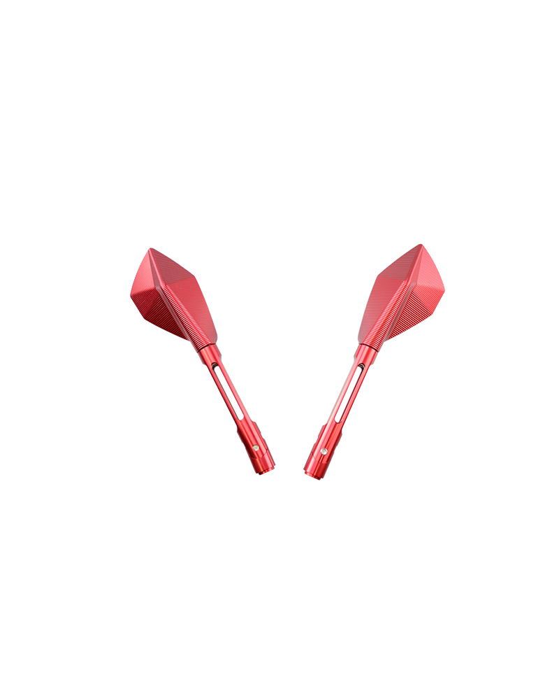 RETRO UNIVERSEL TUN'R* ECHO ALU CNC LONG ROUGE (PR)
