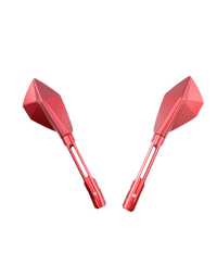 RETRO UNIVERSEL TUN'R* ECHO ALU CNC LONG ROUGE (PR)