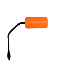 RETRO UNIVERSEL TUN'R* F1 D 8 ORANGE FLUO RUBBER REVERSIBLE (X1)