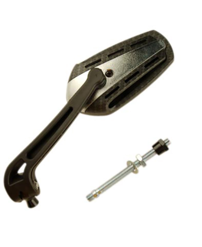 RETRO UNIVERSEL TUN'R* FORMULA D 8 CARBONE MAT/NOIR GAUCHE (X1)