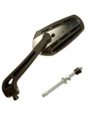 RETRO UNIVERSEL TUN'R* FORMULA D 8 CARBONE MAT/NOIR GAUCHE (X1)