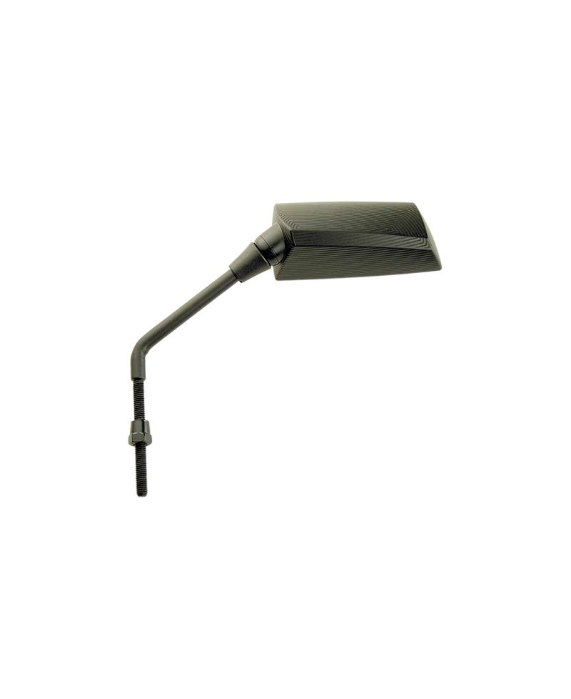 RETRO UNIVERSEL TUN'R* GP1 D10 NOIR MAT VERNI GAUCHE (X1)