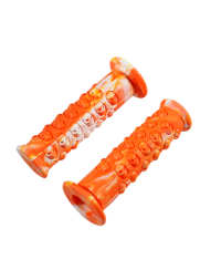 REVETEMENT/POIGNEE TUN'R SKULL ORANGE/BLANC (PR)