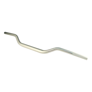 GUIDON MECABOITE/MOTO TUN'R CROSS OVERSIZE D 28.6 ALU ARGENT (L810 H 55)