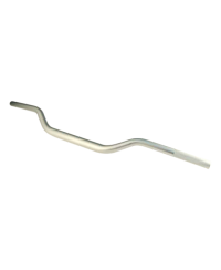 GUIDON MECABOITE/MOTO TUN'R CROSS OVERSIZE D 28.6 ALU ARGENT (L810 H 55)