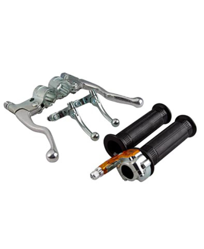 LEVIER/POIGNEE TUN'R MINI TARGA LUXE CHROME (KIT) (METAL)