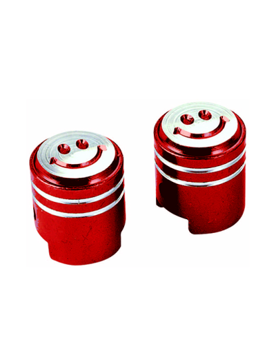 CAPUCHON/BOUCHON VALVE TUN'R PISTON ROUGE (X2)