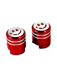CAPUCHON/BOUCHON VALVE TUN'R PISTON ROUGE (X2)