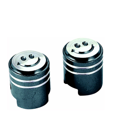 CAPUCHON/BOUCHON VALVE TUN'R PISTON NOIR (X2)