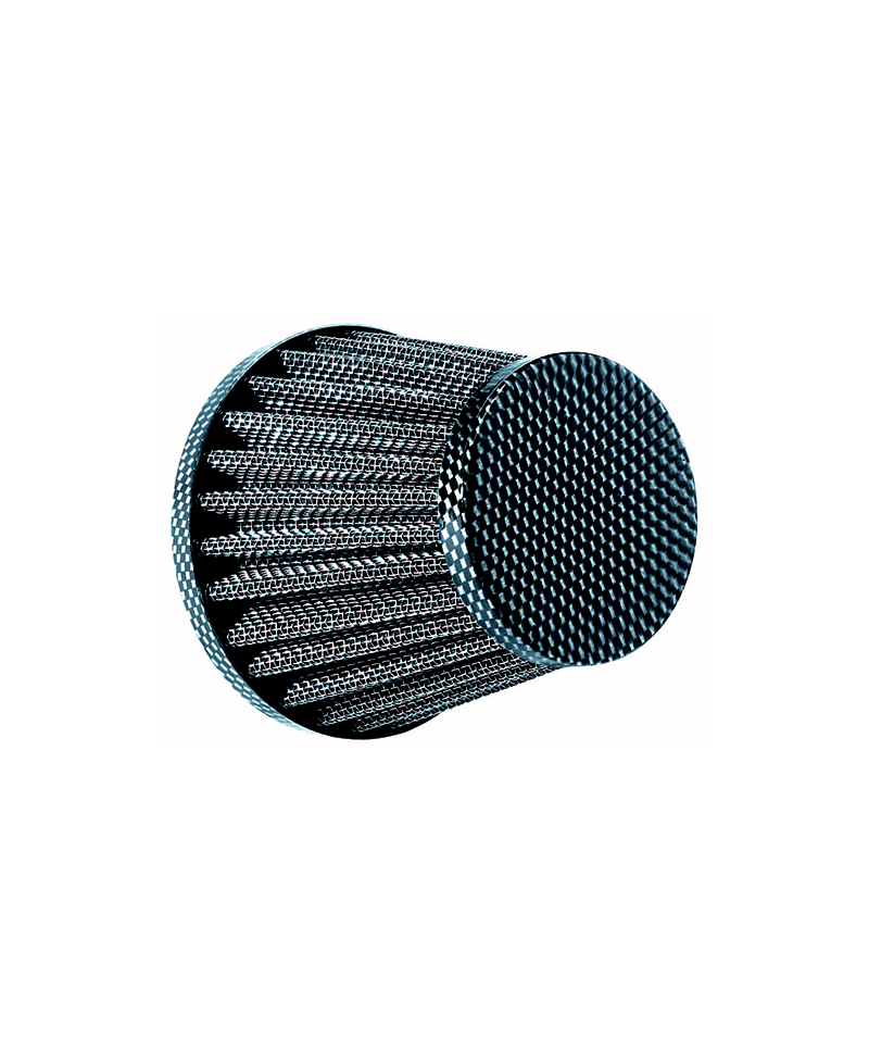 FILTRE A AIR TUN'R D28-35 CONIQUE KN GM DROIT CARBONE