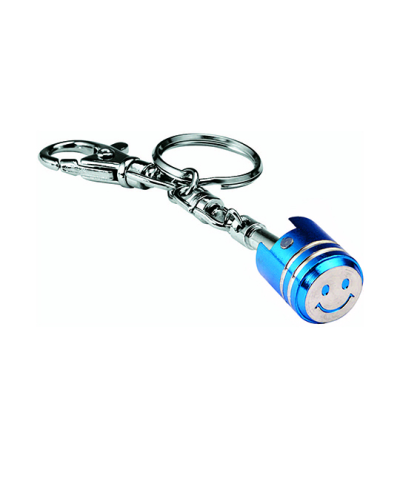 PORTE CLES TUN'R PISTON BLEU