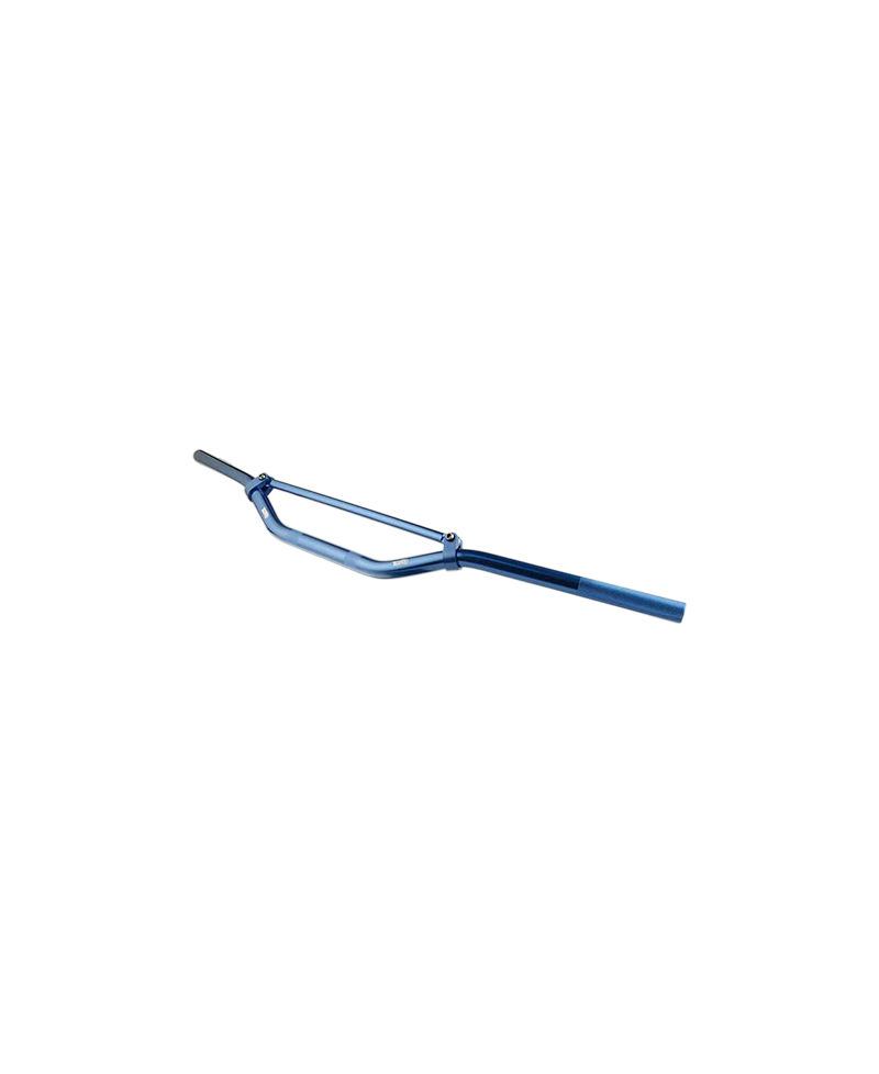 GUIDON MECABOITE/MOTO TUN'R CROSS ALU BLEU (L810 H 55)
