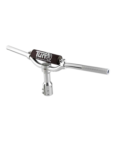 GUIDON SCOOTER TUN'R CROSS ADAPT. BOOSTER ALU ARGENT AVEC POTENCE