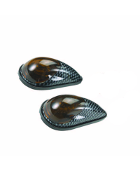 CLIGNOTANT TUN'R* GOUTTE D'EAU MINI AUTOCOLLANT FUME/CARBONE (PR)