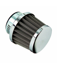 FILTRE A AIR TUN'R D28-35 CONIQUE KN PM DROIT CHROME