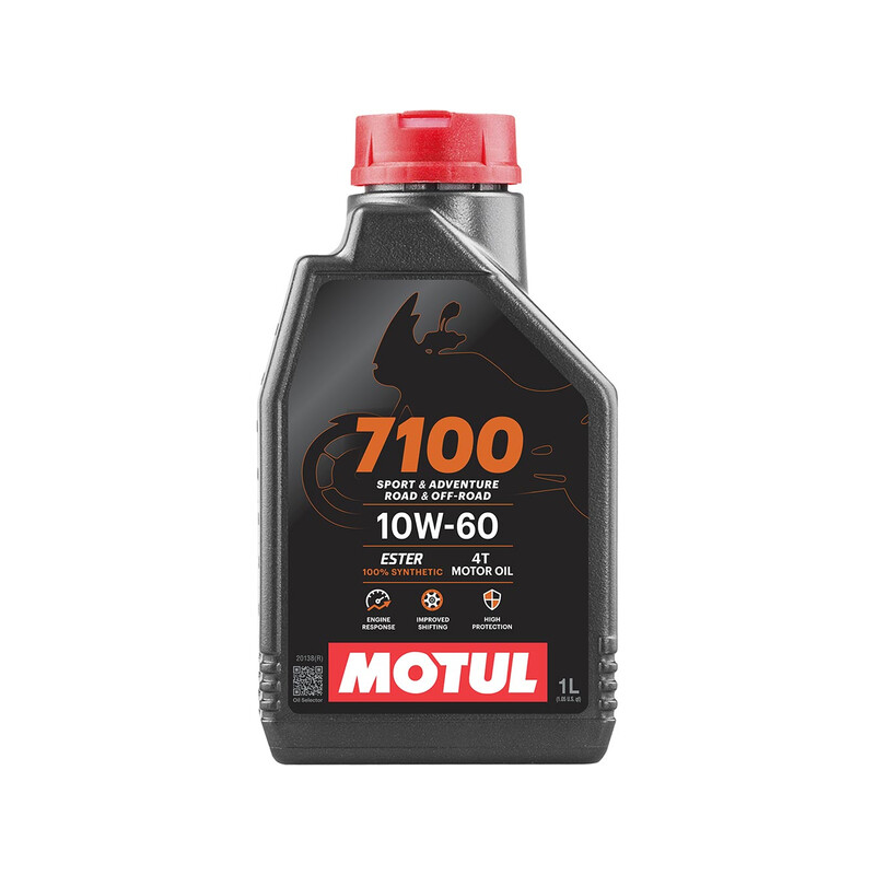 MOTUL - Huile 4T 7100 10W60 1 Litre MOTUL - Huile 4T 7100 10W60 1 Litre