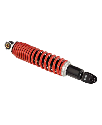 AMORTISSEUR SCOOTER TUN'R RESSORT ADAPT. LUDIX /KISBEE ROUGE REGLABLE ENTRAXE 310MM