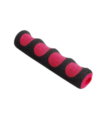 MOUSSE LEVIER FREIN TUN'R NOIR/ROUGE 100MM (PR)