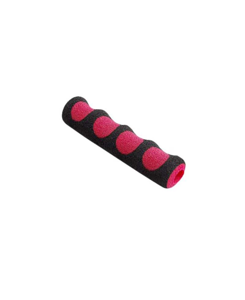 MOUSSE LEVIER FREIN TUN'R NOIR/ROUGE 100MM (PR)