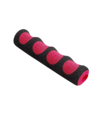 MOUSSE LEVIER FREIN TUN'R NOIR/ROUGE 100MM (PR)