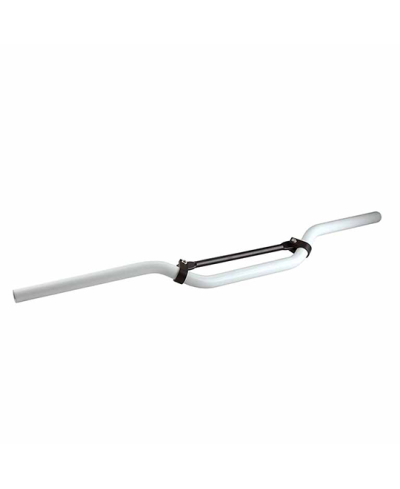GUIDON MECABOITE/MOTO TUN'R CROSS ALU BLANC (L810 H 55)
