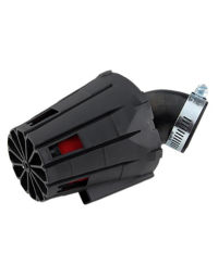 FILTRE A AIR TUN'R D28-35 E5 COUDE ANGLE VARIABLE NOIR