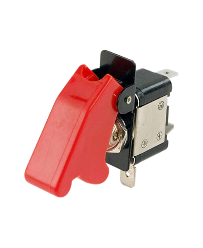 CONTACTEUR/INTERRUPTEUR A LED TUN'R BLEU LOQUET ROUGE