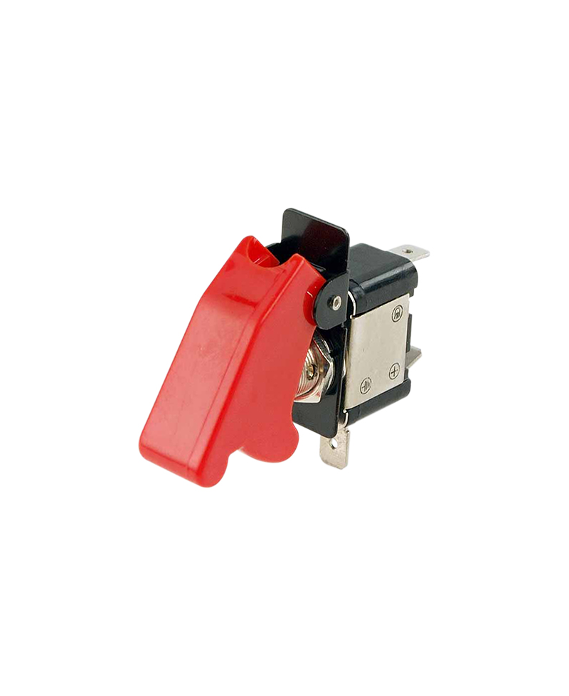 CONTACTEUR/INTERRUPTEUR A LED TUN'R BLEU LOQUET ROUGE