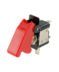 CONTACTEUR/INTERRUPTEUR A LED TUN'R BLEU LOQUET ROUGE