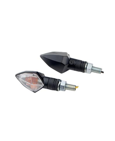 CLIGNOTANT TUN'R RUBIS NOIR/TRANSPARENT (PR) HOMOLOGUE CE