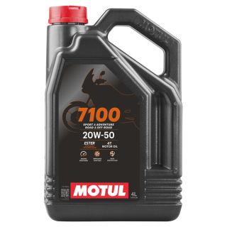 MOTUL - Huile 4T 7100 20W50 4 Litres