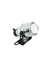 OPTIQUE/PROJECTEUR LENTILLE TUN'R* CHROME 12V 55W ORIENTABLE D55 LOUPE