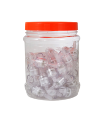 FILTRE ESSENCE TUN'R TRANSPARENT CYLINDRIQUE D6 (BOITE DE 50)