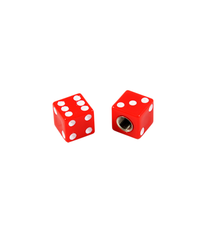CAPUCHON/BOUCHON VALVE TUN'R DE JEU ROUGE (X2)
