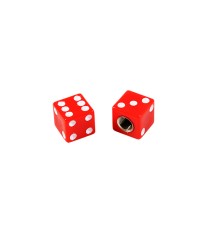 CAPUCHON/BOUCHON VALVE TUN'R DE JEU ROUGE (X2)