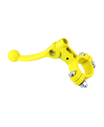 LEVIER DECOMPRESSEUR/STARTER CYCLO TUN'R JAUNE METAL