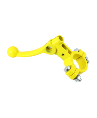 LEVIER DECOMPRESSEUR/STARTER CYCLO TUN'R JAUNE METAL