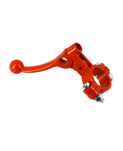 LEVIER DECOMPRESSEUR/STARTER CYCLO TUN'R ROUGE METAL