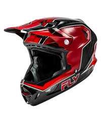 Casque vélo FLY RACING Werx-R Carbon Flow - rouge/noir