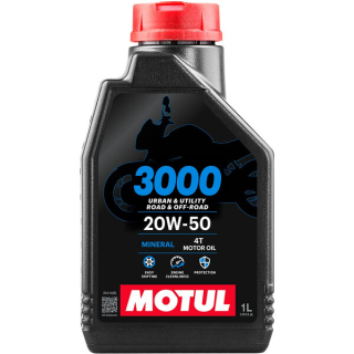 MOTUL - Huile 4T 3000 20W50 1 Litre