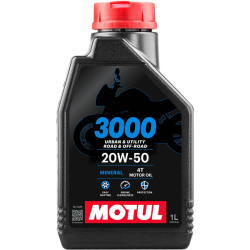 MOTUL - Huile 4T 3000 20W50 1 Litre