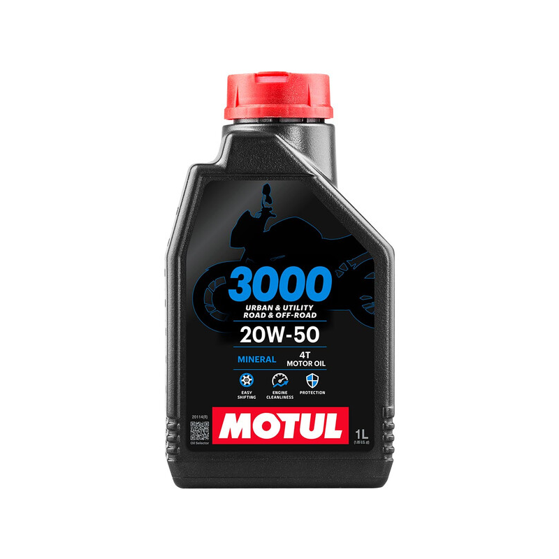 MOTUL - Huile 4T 3000 20W50 1 Litre MOTUL - Huile 4T 3000 20W50 1 Litre
