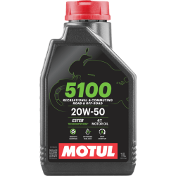 MOTUL - Huile 4T 5100 20W50 4 Litres