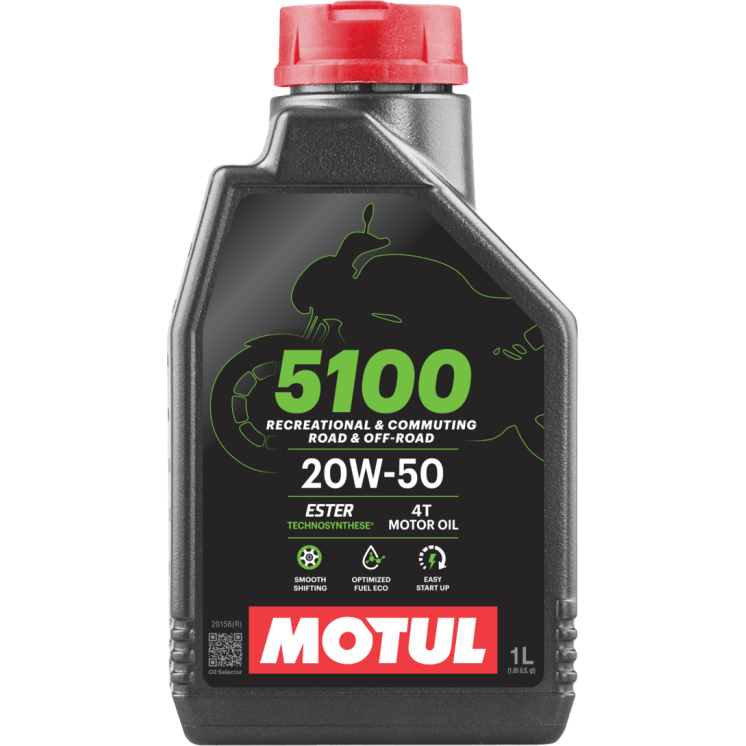 MOTUL - Huile 4T 5100 20W50 4 Litres