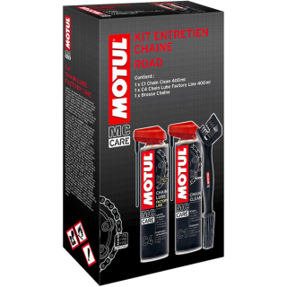 MOTUL - KIT CHAIN ROAD LUB FACTORY LINE 2 x 400ml