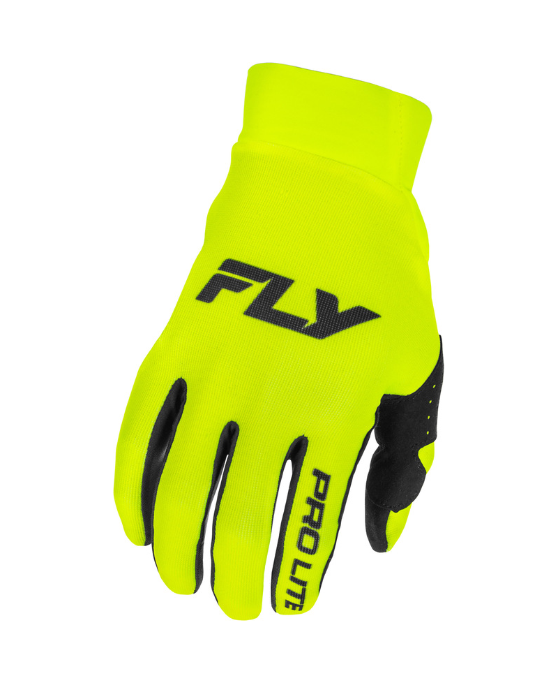 Gants FLY RACING Pro Lite - noir/jaune fluo - Taille XXL