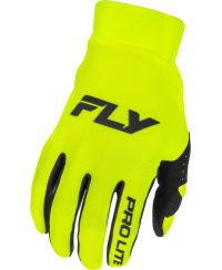 Gants FLY RACING Pro Lite - noir/jaune fluo - Taille XXL