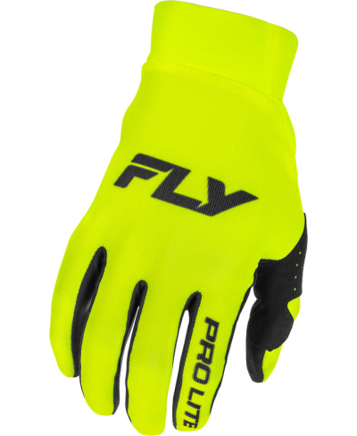 Gants FLY RACING Pro Lite - noir/jaune fluo - Taille XXL