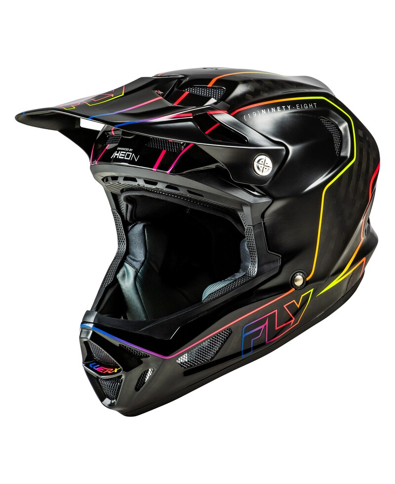 Casque velo FLY RACING Werx-R Carbon Flow - noir/multi - XS