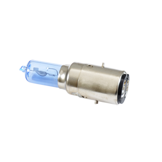 LAMPE/AMPOULE 12V 35/35W (BA20D) FLOSSER PROJECTEUR HALOGENE BLEU